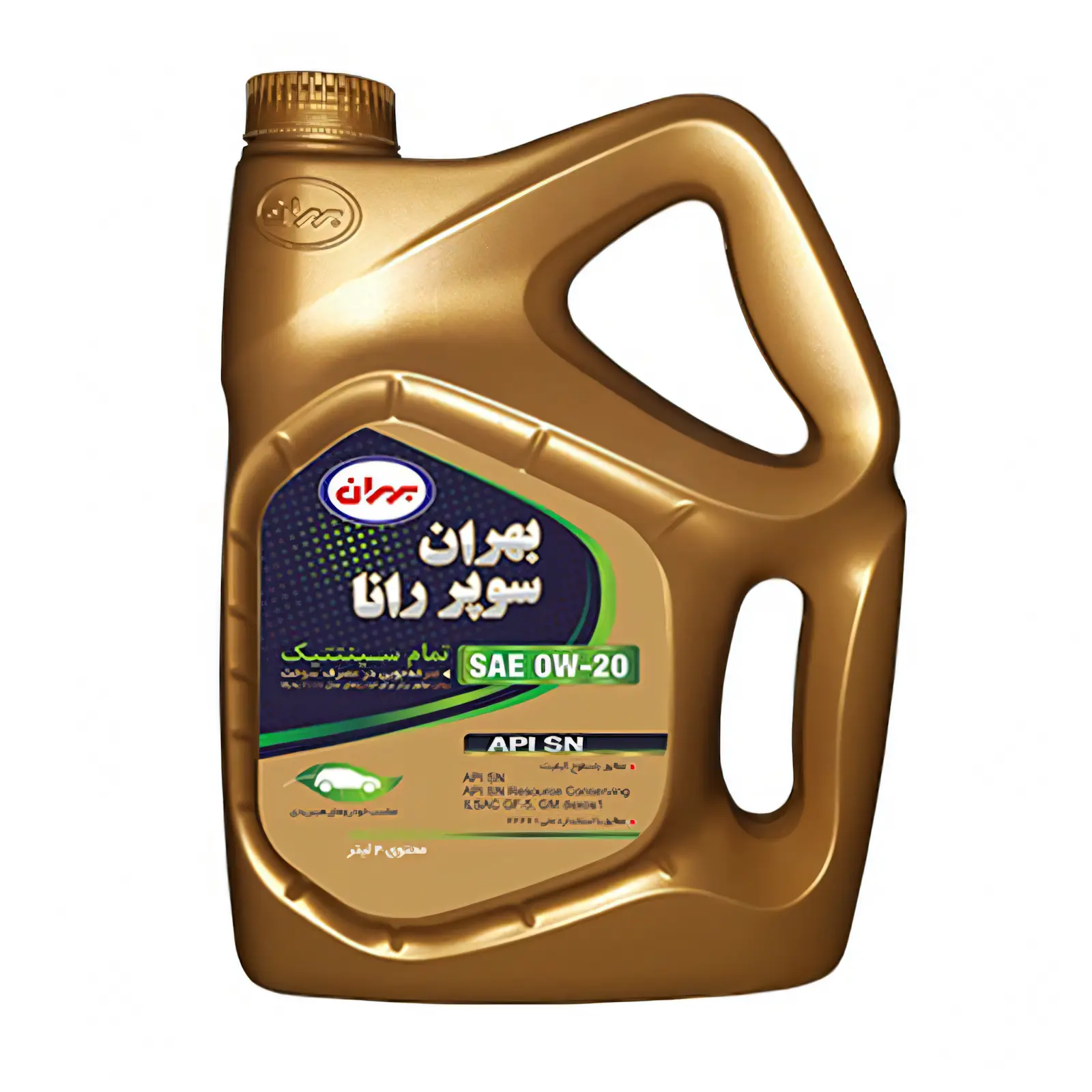 روغن موتور بهران سوپر رانا 0W-20 SN چهار لیتری