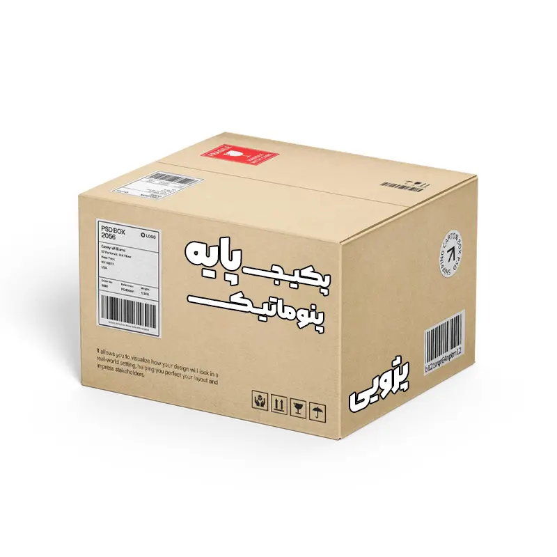 پکیج پایه پنوماتیک خودروهای پژو 206، پژو 405 و پژو پارس