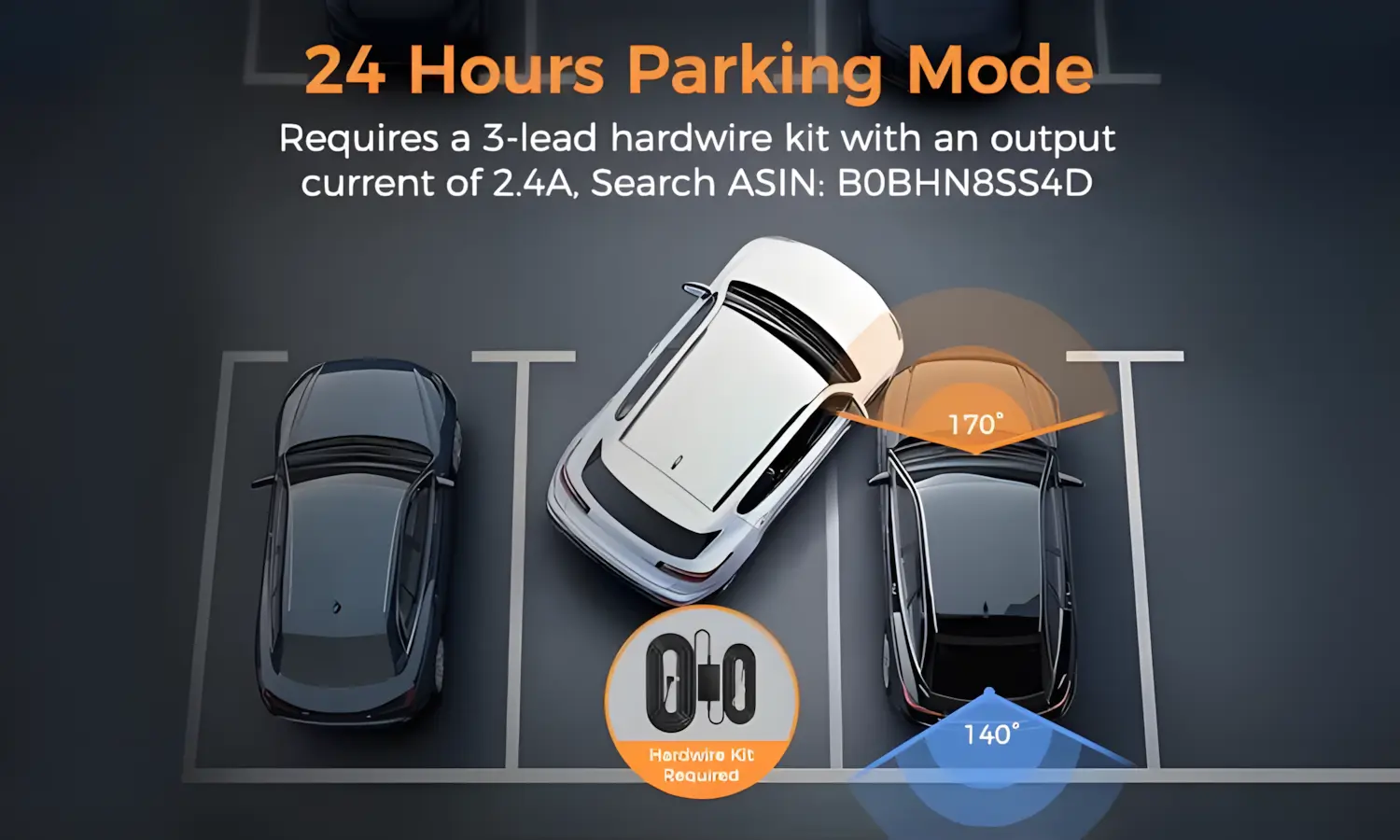 دوربین M17 Pro با لنز دوگانه و زاویه دید وسیع 150 درجه در جلو و 130 درجه در عقب، پوشش کامل و بدون نقطۀ کور از محیط پیرامون خودرو ارائه میدهد. این زاویه دید گسترده به راننده اطمینان میدهد که تمام مسیر و حواشی جاده ثبت شده و در صورت وقوع حادثه، تصویر جامعی در دسترس خواهد بود.