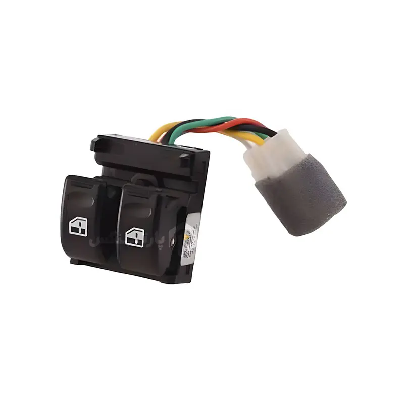 کلید شیشه بالابر سمت چپ پراید، تیبا، ساینا و کوییک (مدل x100) کروز CR33084101