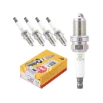 شمع تک پلاتین استاندارد پایه کوتاه ان جی کا NGK اصلی ژاپن BKR6E-6962
