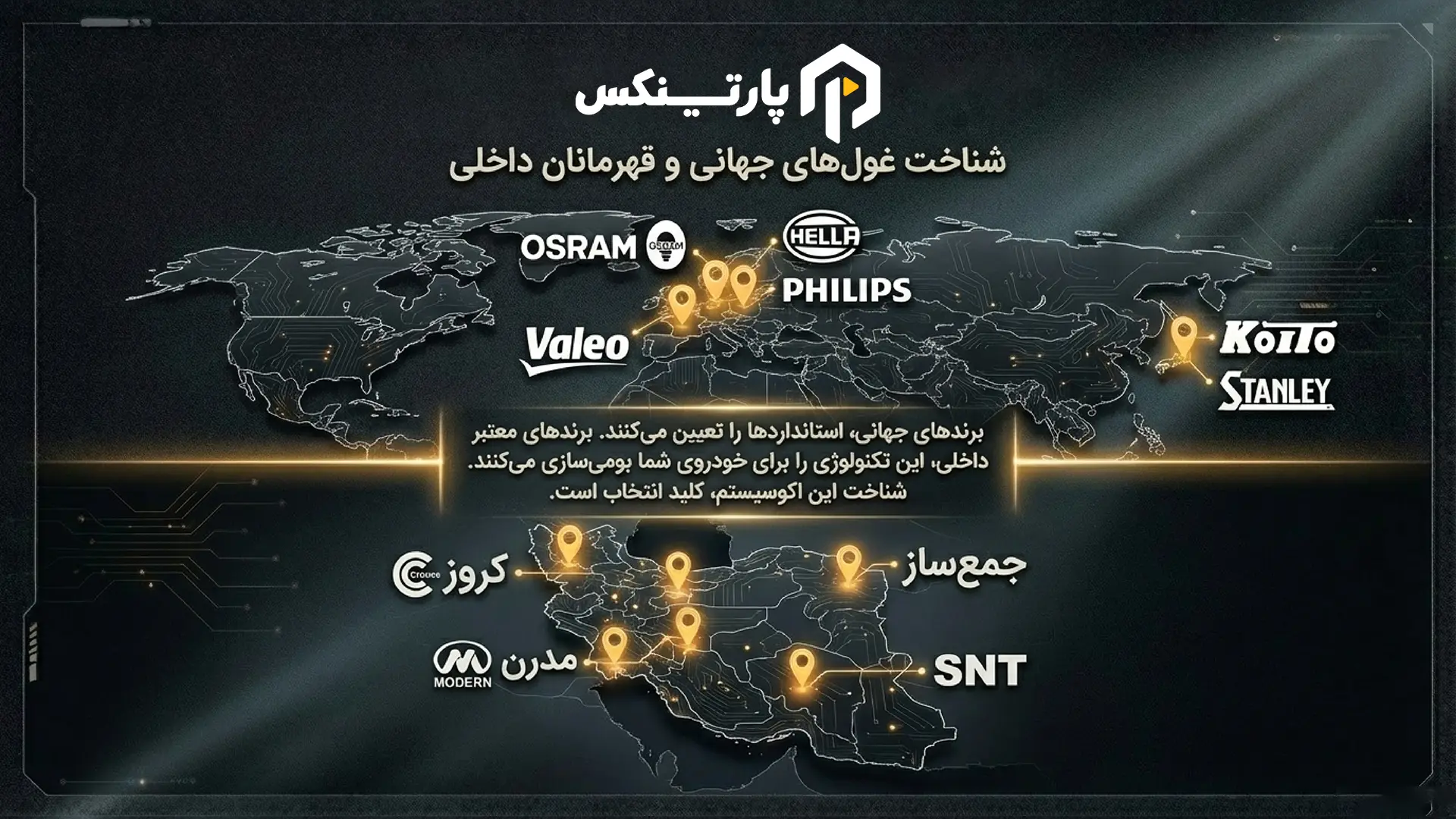 ژئوپلیتیک روشنایی؛ تحلیل بهترین برند چراغ اسپرت های جهانی و داخلی
