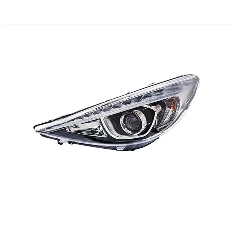 MODERN-85 چراغ جلو کامل پژو 207 با لامپ و LED برند مدرن - Image 1