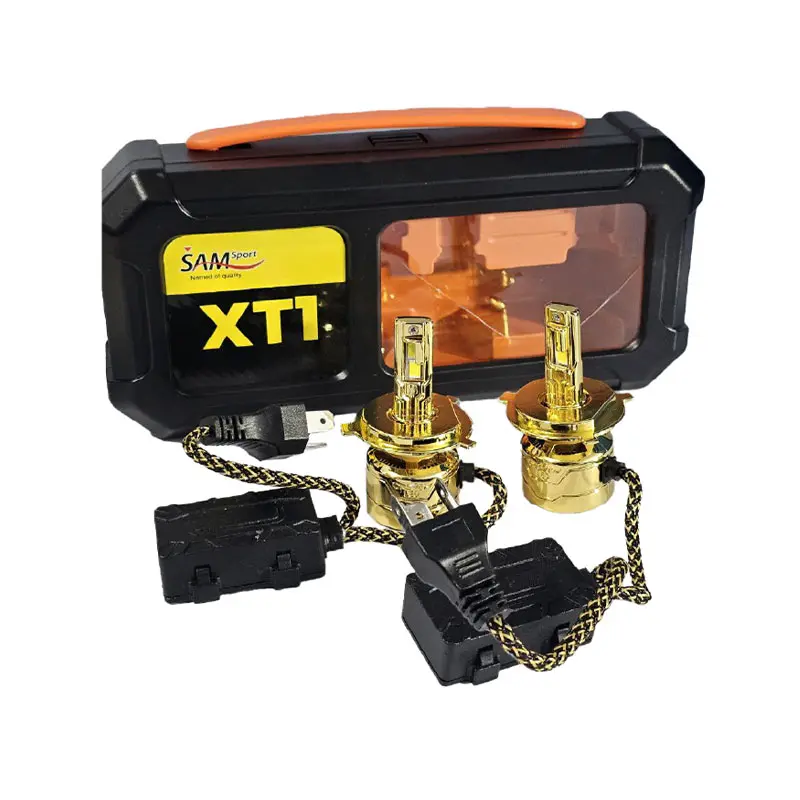 1049730217 هدلایت XT1 مدل 240W توان روشنایی 20000LM لیمویی برند سام اسپرت