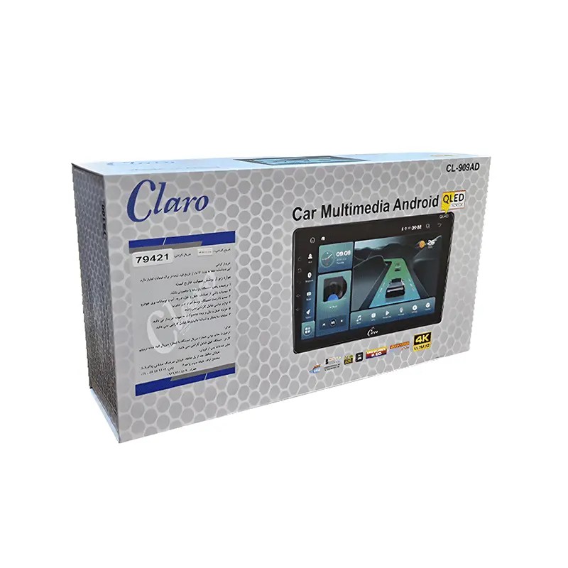 مانیتور کلارو 4 هسته‌ای برد T100 رم 2GB حافظه 32GB مدل CL-909AD