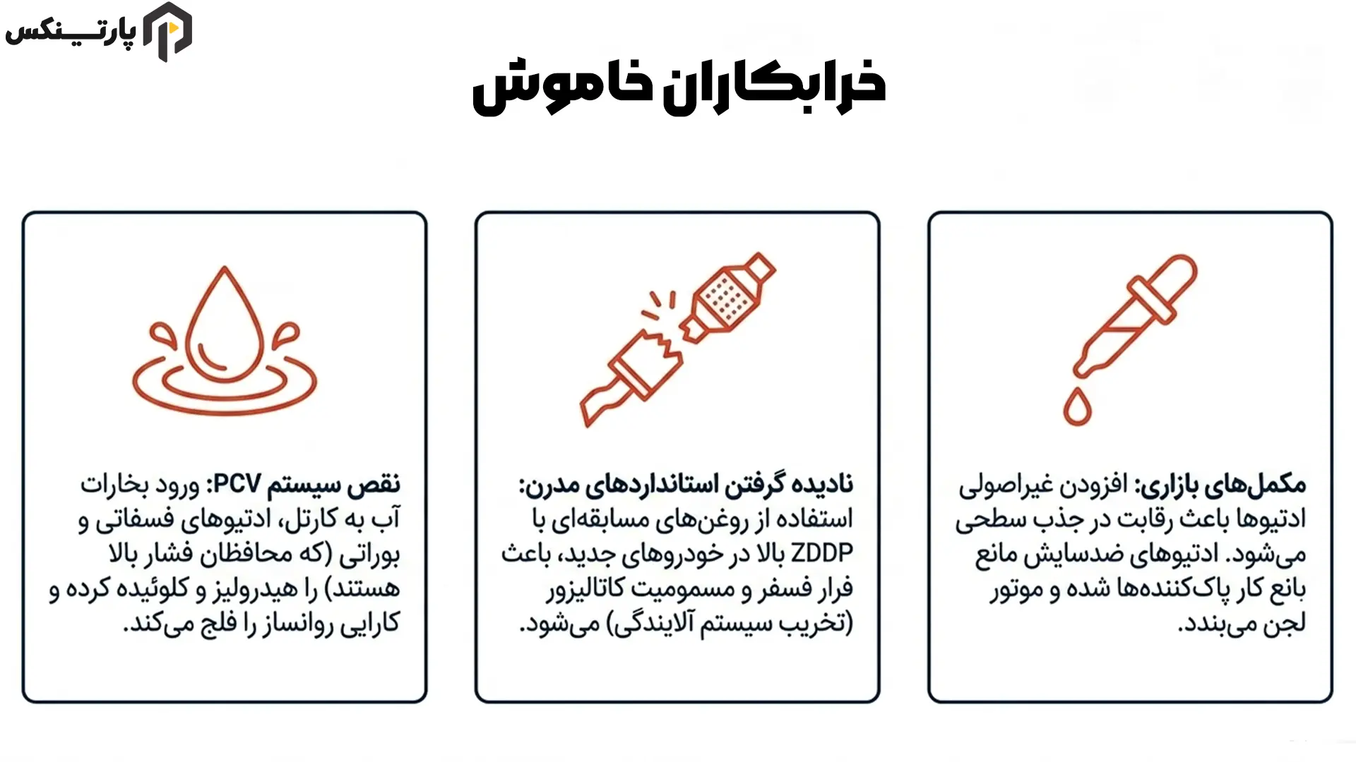 اشتباهات رایج در نگهداری و انتخاب روانساز موتور