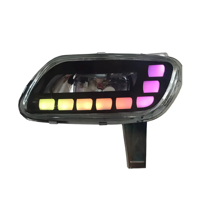 FroglightSport-Drlights-Pars-MultiRemot چراغ مه شکن پژو پارس طرح دیلایت مولتی کالر با ریموت - Image 1