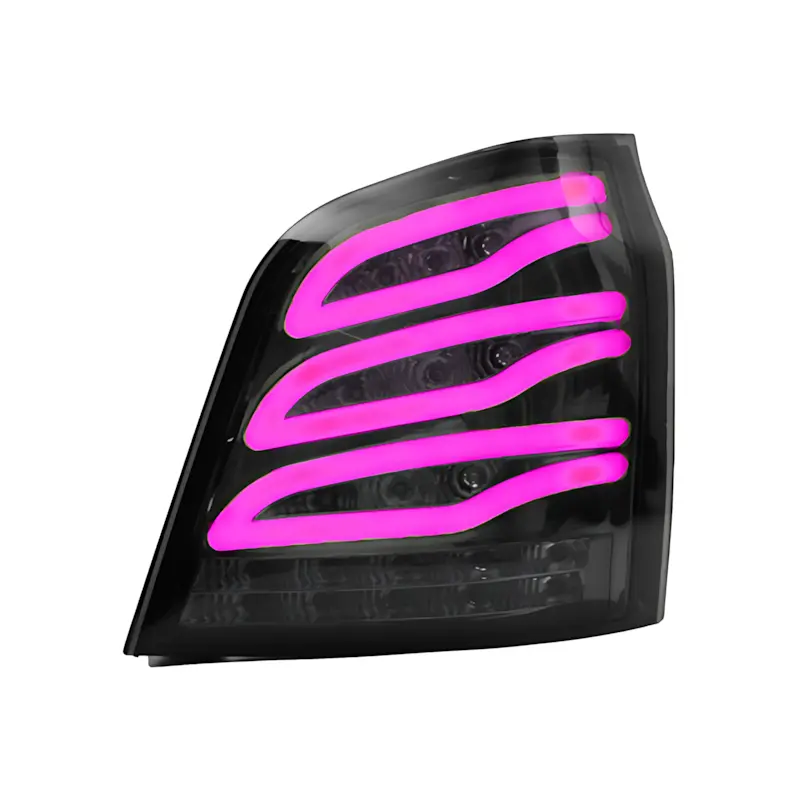 Rearlight-NGco-Pride111-S500-MultiColor2 چراغ خطر عقب اسپرت پراید 111 طرح بنز S500 مولتی کالر برند انجیکو (NGco) - Image 1