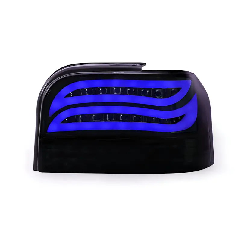 Rearlight-NGco-Pride131-E200-MultiColor1 چراغ خطر عقب اسپرت پراید 131 طرح E200 مولتی کالر برند انجیکو (NGco) - Image 1