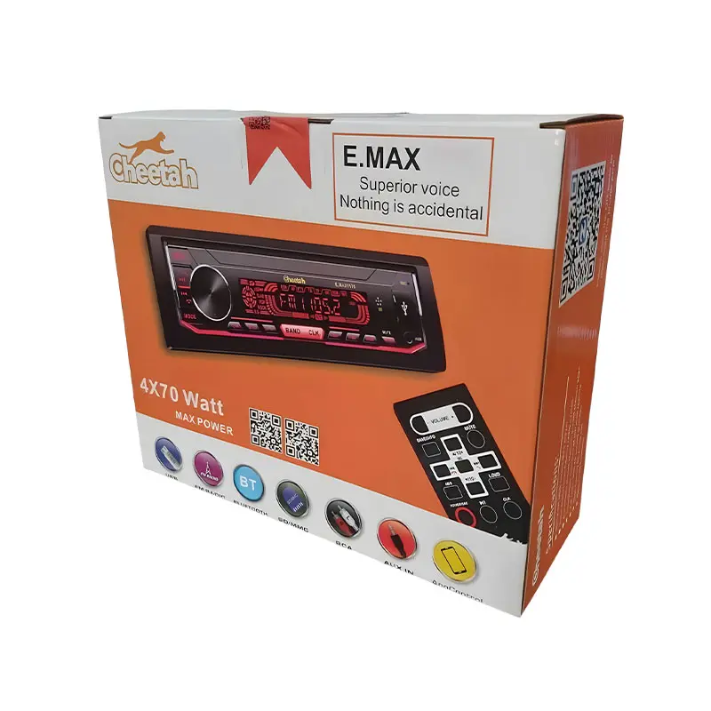 28904949300 ضبط و پخش بلوتوثی خودرو (دکلس) چیتا سری E-max پنل جدا شدنی