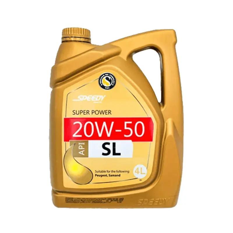 13635753-6794 روغن موتور اسپیدی سوپر پاور 20W-50 SL چهار لیتری